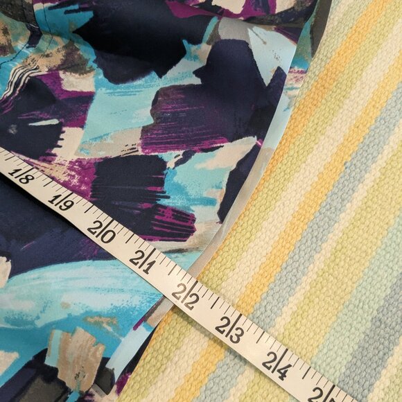 ⭐ Apostrophe Abstract Artsy A-Line Skirt size 2 - Picture 3 of 6